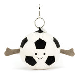 JellyCat-Porte-Cles Amusable Soccer Face