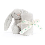 JellyCat Bashful Bunny Soother Toutou Doudou Argent
