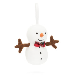 JellyCat Bonhomme De Neige Festif