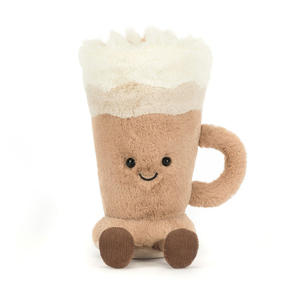 Jellycat - A4LACAT - Latte Amusable Amuseables Latte - Face