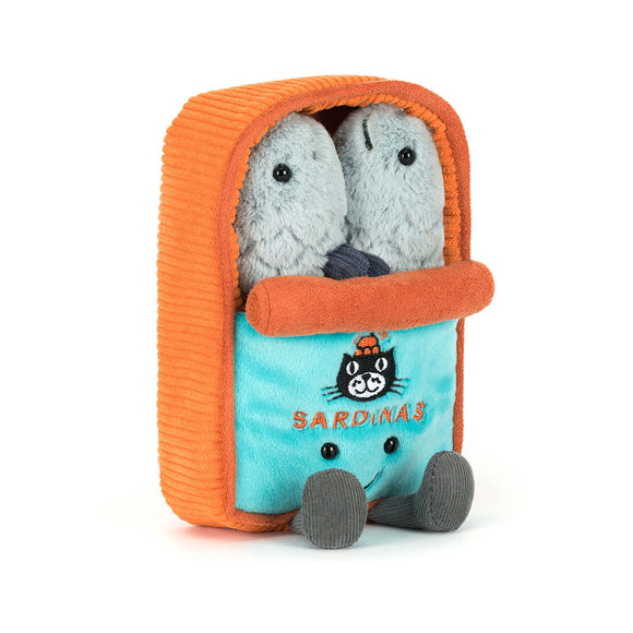 Jellycat - A4SDT - Bte De Sardines Amusable Amuseables Sardine Tin