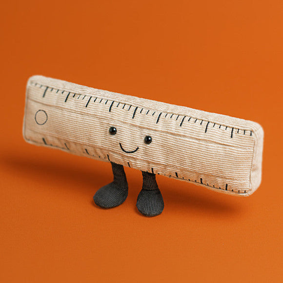 Jellycat - A6RUL - Règle Amusable Amuseables Ruler - Debout
