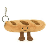 Jellycat - ABG4BC - Porte-Clés Bagette Amusable Amuseables Baguette Bag Charm - Face
