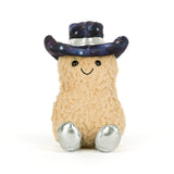 Jellycat - Arachide Spatiale En Habit De Rodéo Amuseables Peanut Space Rodeo Outfit - A6PSC- Face