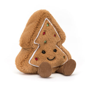 Jellycat-Asmusable Biscuit de Pain d'Epice Sapin