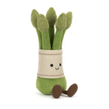 Peluche Jellycat Asperges Amuseables Asparagus A Angle