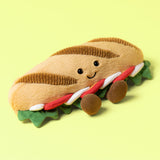 Jellycat - Baguette Caprese Baguette - A2TMB - Sur Fond Jaune