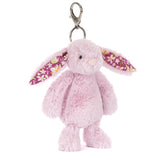 Jellycat - Breloque Lapin Magnolia  Thistlepop Bunny Bag Charm - BP4MAG - À Angle