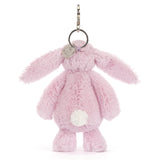 Jellycat - Breloque Lapin Magnolia  Thistlepop Bunny Bag Charm - BP4MAG - De Dos