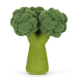 Peluche Brocoli Vert Jellycat Amuseables Broccoli Assis De Dos