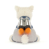 Jellycat - Chien Spatial Munro Scottie Dog Space Outfit - MUN3SPD - De Dos