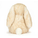 Grande Peluche Lapin Springlowe Luxe Bunny Big Jellycat Assis De Dos