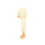Jellycat Hochet De Dentition Canneton Bashful Duckling Ring Rattle Jellycat Profil
