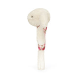 Jellycat Hochet De Dentition Lapin Crème En Éclosion De Fraises Blossom Cream Bunny Berry Ring Rattle Jellycat Profil