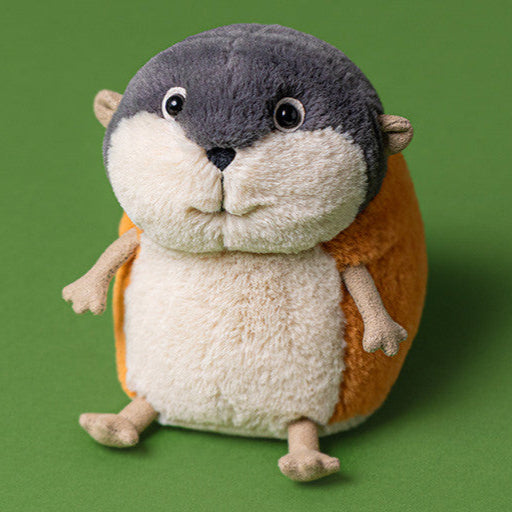 Jellycat - LAM3L - Lemming Lambeth Lemming - Sur Fond Vert