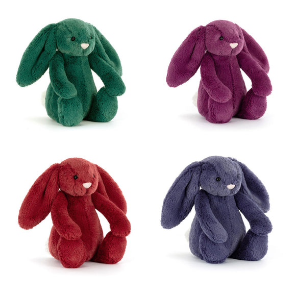 Jellycat Lapin De Noel Bashful Christmas Bunny