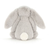 Jellycat - Lapin Bashful Argent - Dos