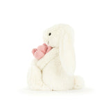 Jellycat-Lapin Bashful Avec Pivoine Cote