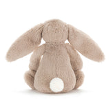 Jellycat - Lapin Beige Bashful Beige Bunny - BASS6B - De Dos