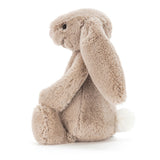 Jellycat - Lapin Beige Bashful Beige Bunny - BASS6B - Profil
