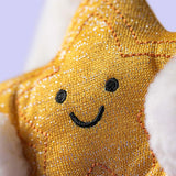 Jellycat - Lapin Crème Avec Étoile Cream Bunny With Star - BB3STAR - Étoile
