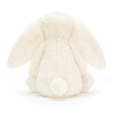 Jellycat - Lapin Crème Bashful Cream Bunny - BAS3BC - De Dos