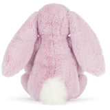 Jellycat - Lapin Luxe Magnolia Thistlepop Blossom Luxe Bunny Original - BAS3MAG - De Dos