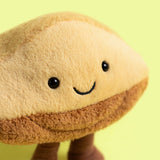 Jellycat - Madeleine Margaux Amuseable Margaux Madeleine - A6MAD - Gros Plan Sur Fond Jaune