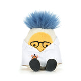 Jellycat - Œuf À La Coque En Habit Scientifique Amuseables Boiled Egg Scientist Outfit - A6BERS - De Face