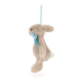 Jellycat - Ornement - Bashful Beige Bunny - Côté