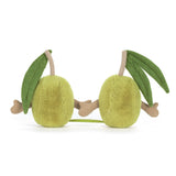 Jellycat - Paire D'Olives Amuseables Pair Of Olives - A6OLI - De Dos