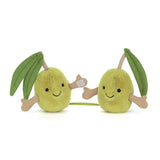 Jellycat - Paire D'Olives Amuseables Pair Of Olives - A6OLI -  Séparées