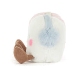 Jellycat - Peluche - Amuseables Toastie Pink and White Marshmallows - Côté