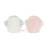 Jellycat - Peluche - Amuseables Toastie Pink and White Marshmallows - Dos