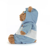 Jellycat - Peluche - Bartholomew Bear Snow Suit - Côté