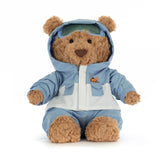 Jellycat - Peluche - Bartholomew Bear Snow Suit - Face