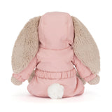 Jellycat - Peluche - Bashful Bunny Snow Suit - Dos