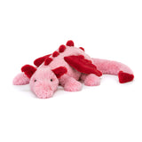 Jellycat - Peluche - Dragon - Coeur