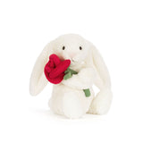 Jellycat - Peluche - Lapin - Crème - Rose