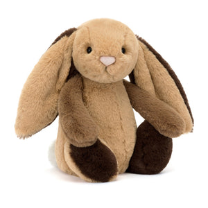 Jellycat Peluche Lapin Timide Patchwork Brun Original Bashful Patchwork Brown Bunny Original