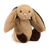 Jellycat Peluche Lapin Timide Patchwork Brun Original Bashful Patchwork Brown Bunny Original