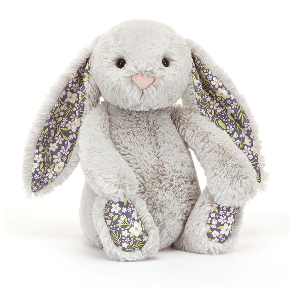 Jellycat - Peluche - Lapin Blossom - Argenté
