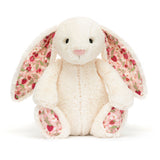Jellycat - Peluche - Lapin Floraison - Fraises - Face