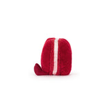 Jellycat - Peluche - Macaron - Coeur - Rouge - Côté