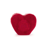 Jellycat - Peluche - Macaron - Coeur - Rouge - Dos