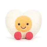 Jellycat - Peluche - Oeuf - Coeur - Face