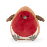 Jellycat - Peluche - Plum Robin - Face