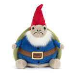 Jellycat Peluche Tortue Timmy Gnome De Jardin Timmy Turtle Garden Gnome Face