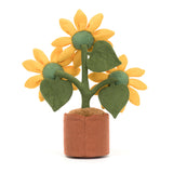 Jellycat Peluche Tournesol Amusables Amuseables Sunflower Dos