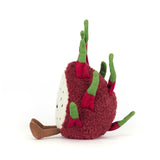 Jellycat - Peluche Fruit Du Dragon Amuseables Dragon Fruit - Profil